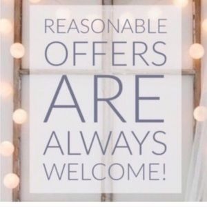 Please 🙏🏻 feel free making any offer